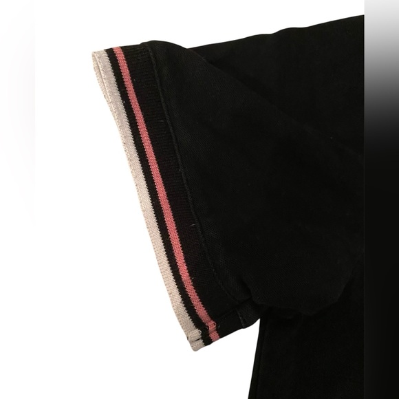 Movements Band Merch Black Polo Shirt with Pink Accents - Picture 5 of 8